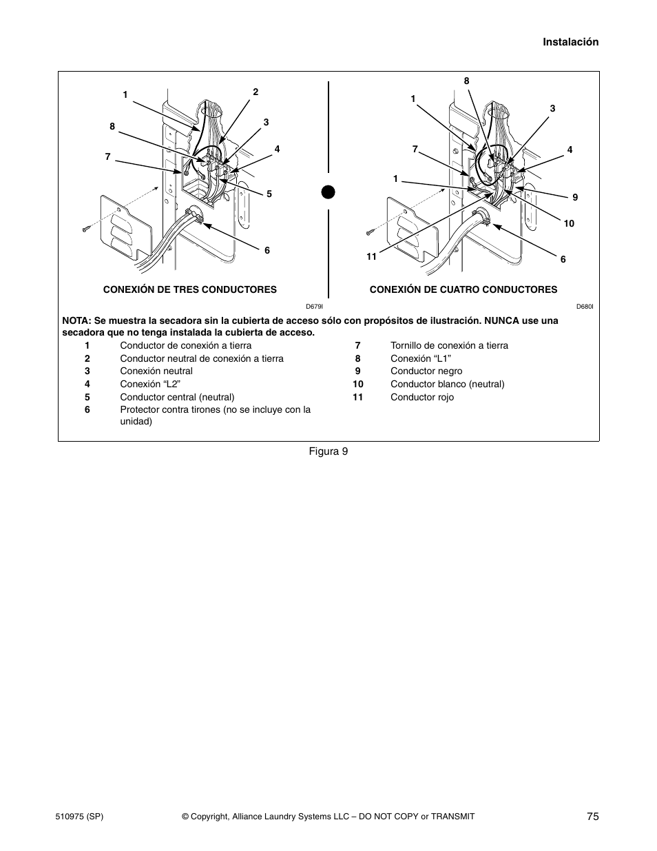 Alliance Laundry Systems Stacked Clothes Dryer User Manual | Page 77 / 118