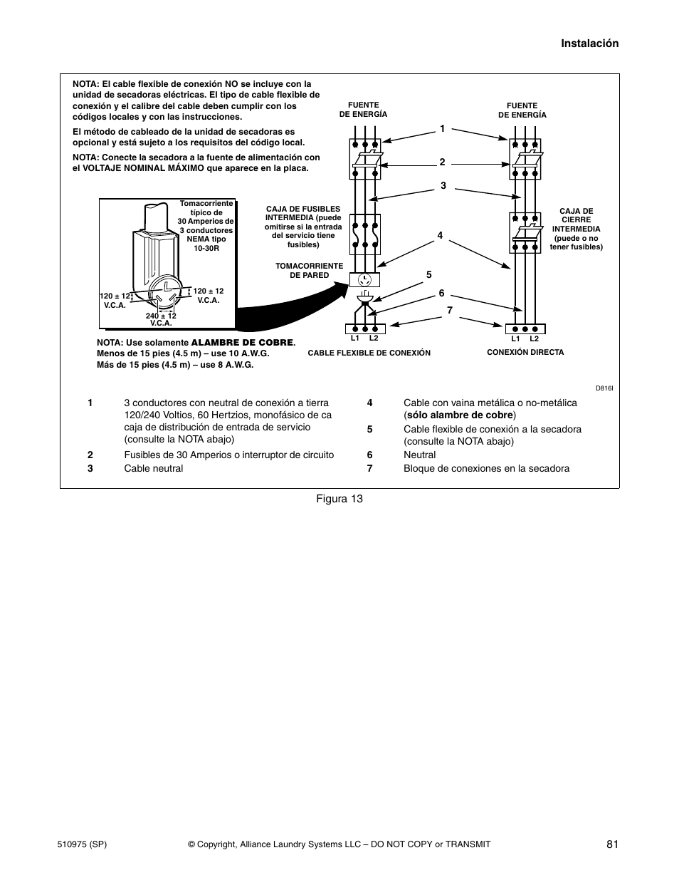 Alliance Laundry Systems Stacked Clothes Dryer User Manual | Page 83 / 118