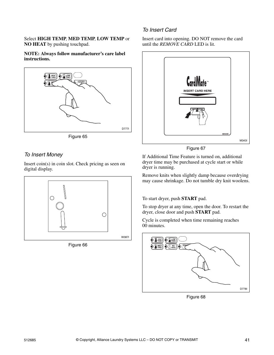 Alliance Laundry Systems 512685R2 User Manual | Page 43 / 50