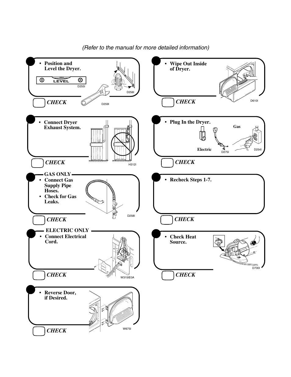 Installer checklist | Alliance Laundry Systems 512685R2 User Manual | Page 50 / 50