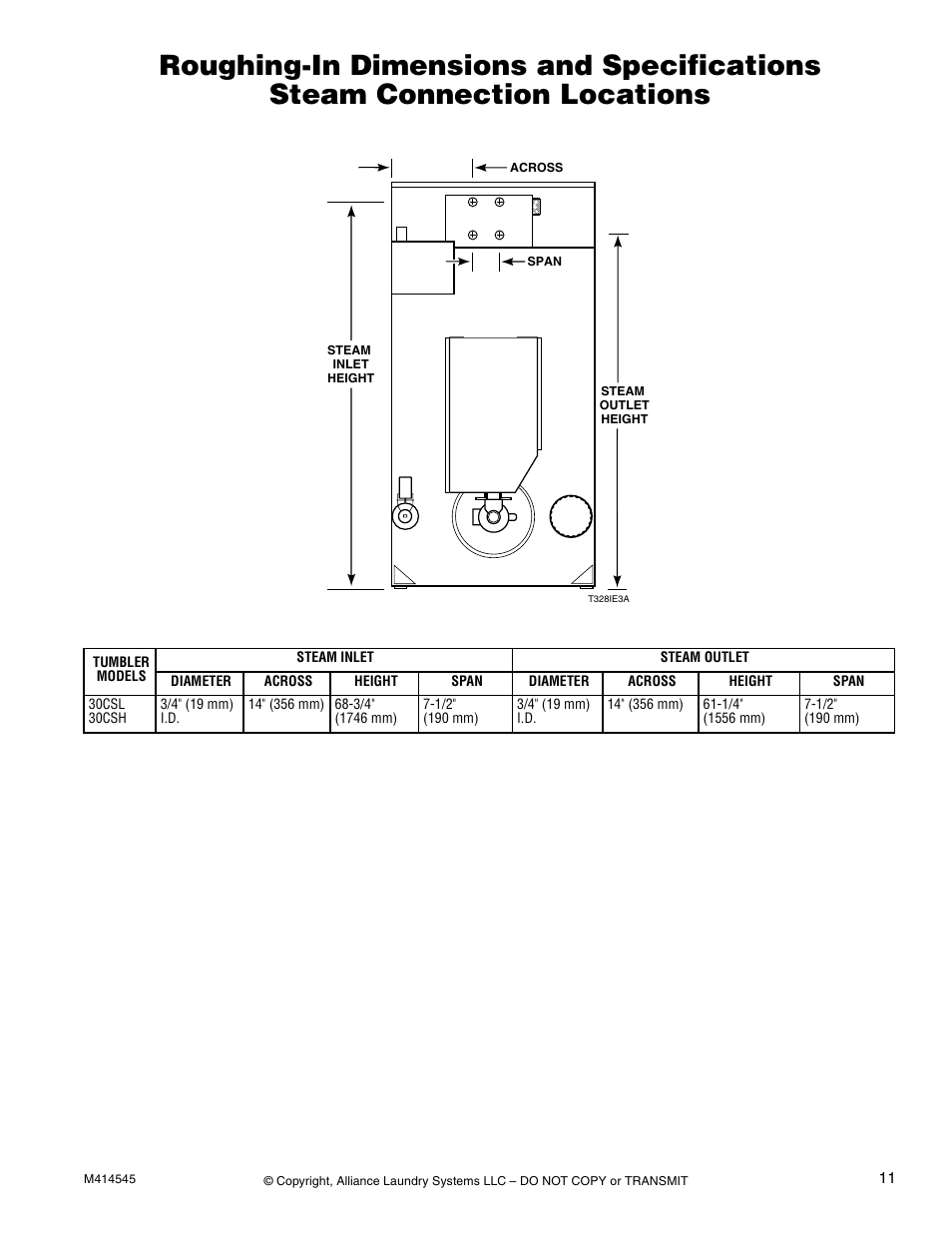 Alliance Laundry Systems 105 User Manual | Page 13 / 144