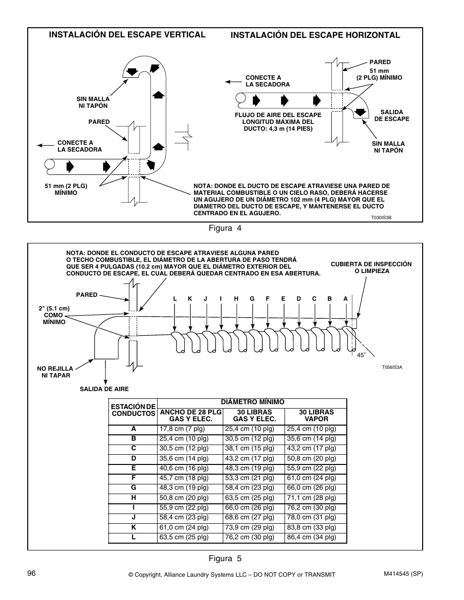 Figura 4 figura 5 | Alliance Laundry Systems 105 User Manual | Page 98 / 144