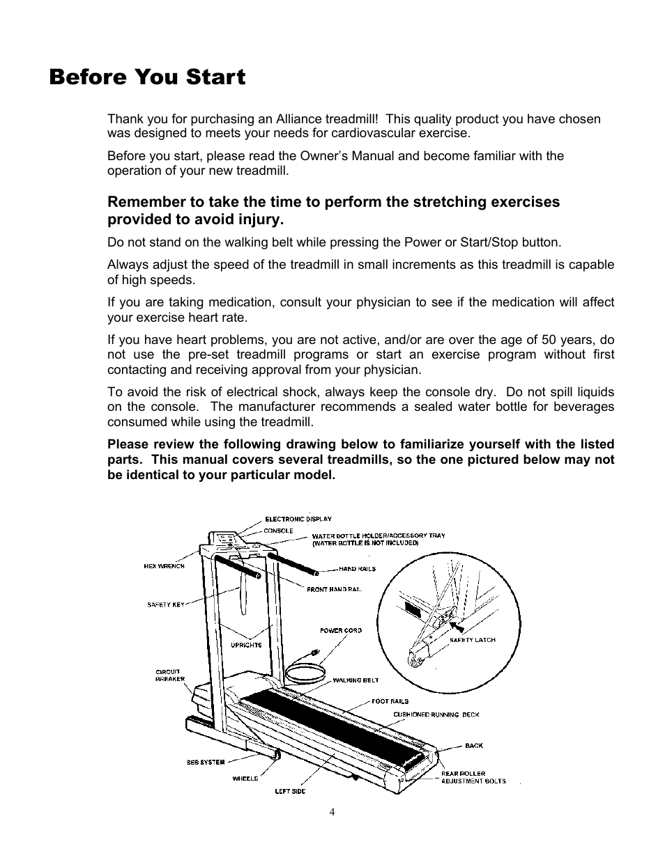 Before you start | Alliance Laundry Systems 815 User Manual | Page 4 / 21