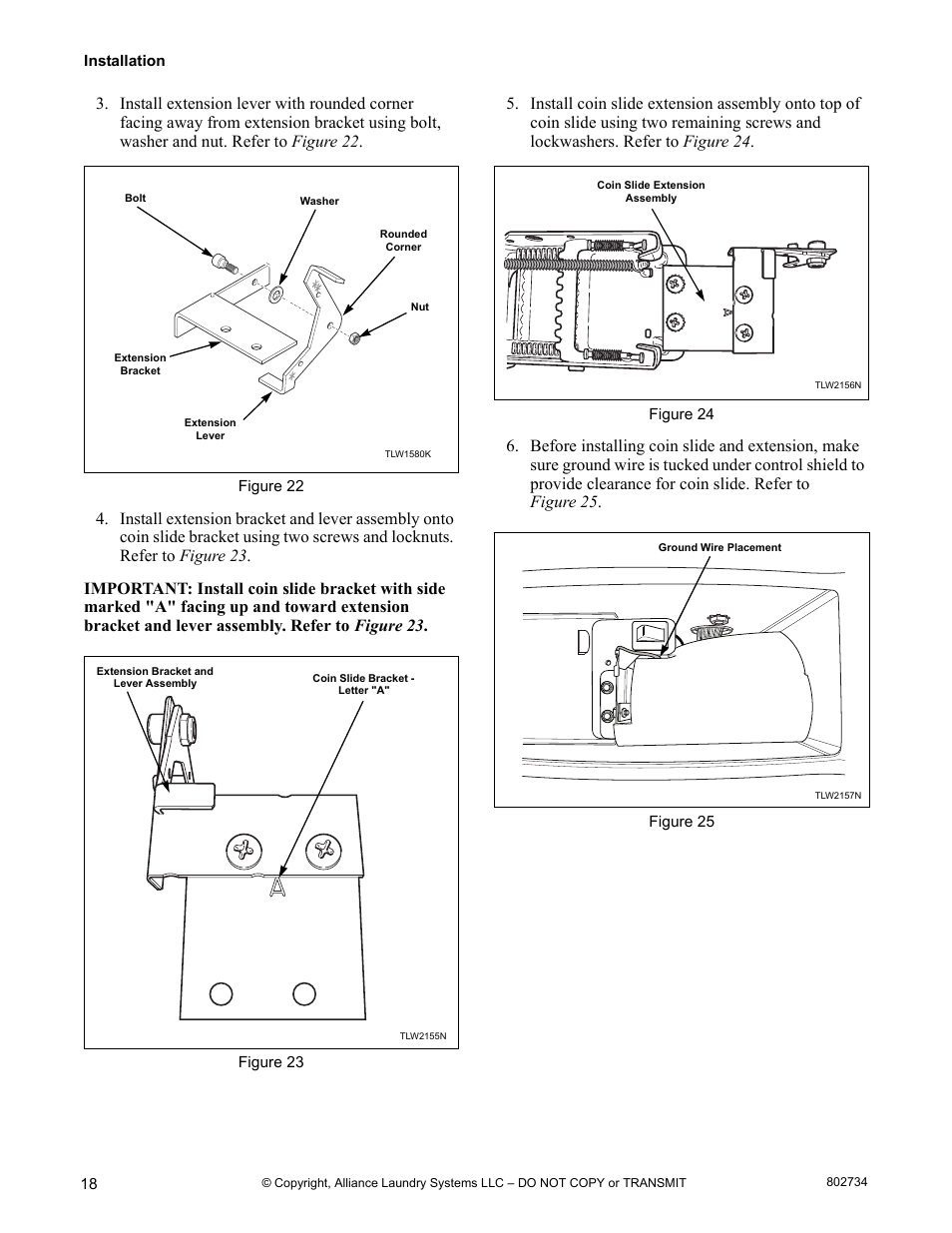 Alliance Laundry Systems FRONTLOAD WASHERS FLW1526C User Manual | Page 20 / 40