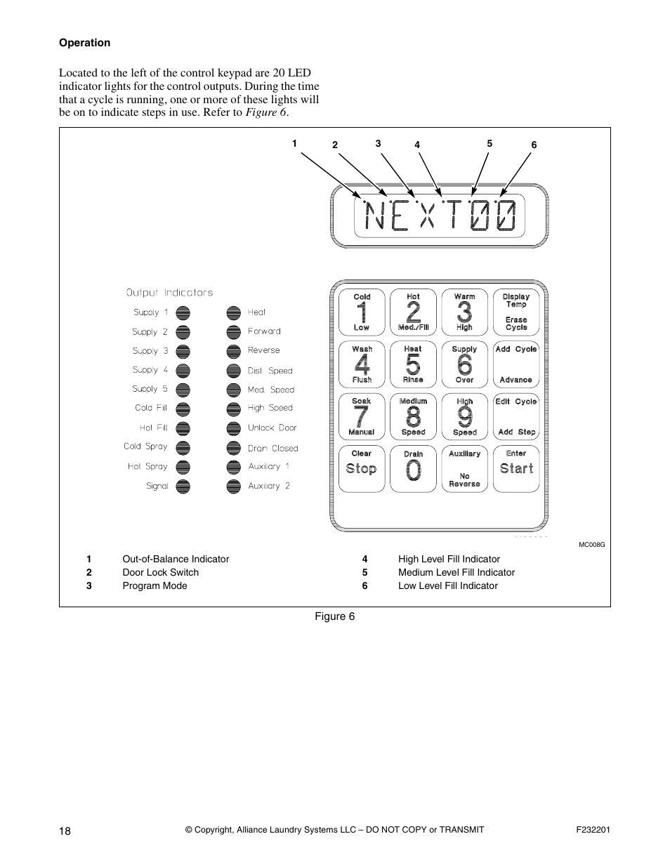 Alliance Laundry Systems F232201R4 User Manual | Page 20 / 36