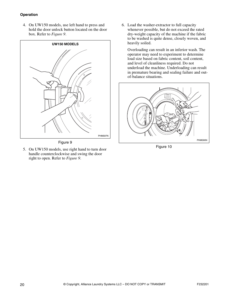 Alliance Laundry Systems F232201R4 User Manual | Page 22 / 36