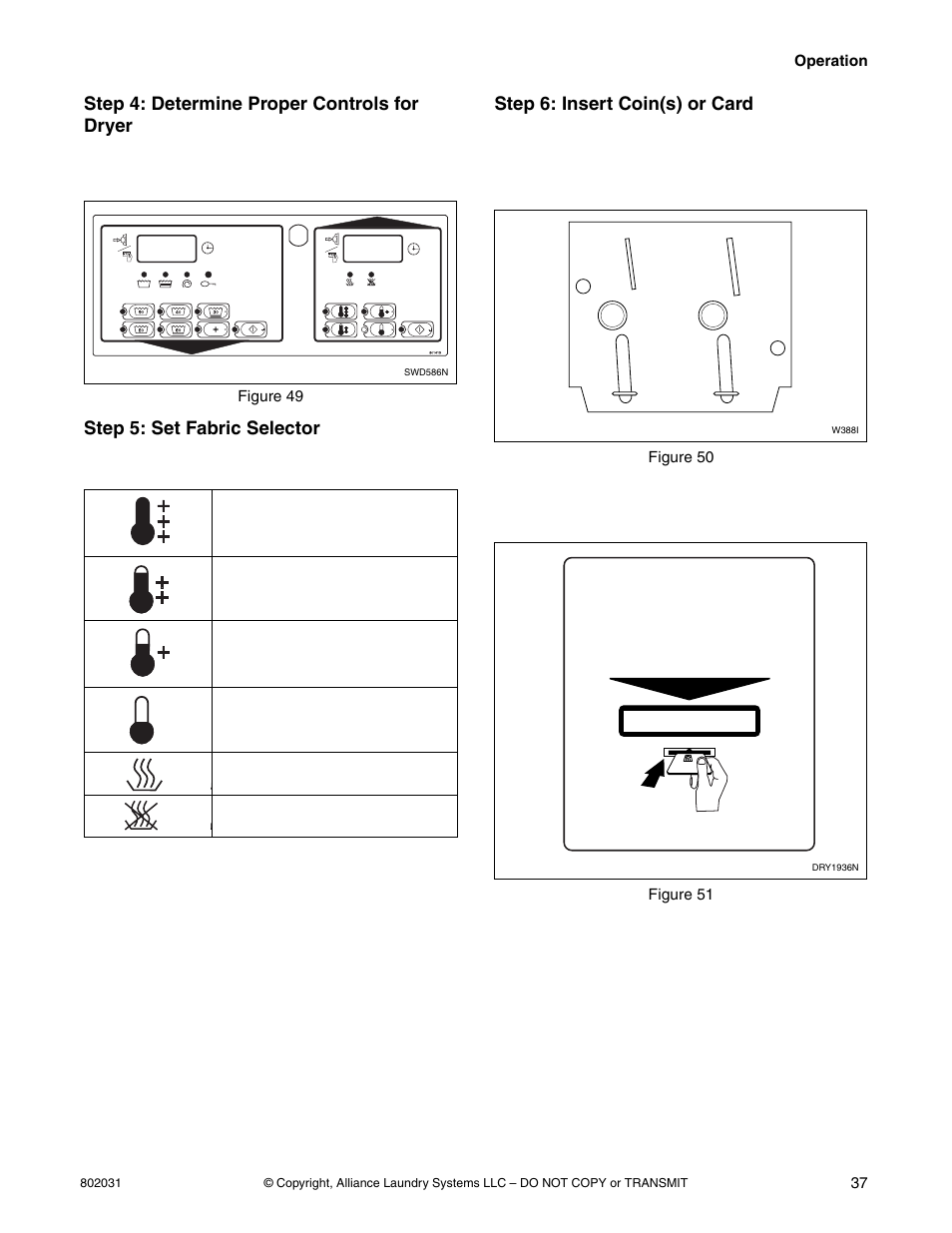 Alliance Laundry Systems SWD444C User Manual | Page 39 / 48