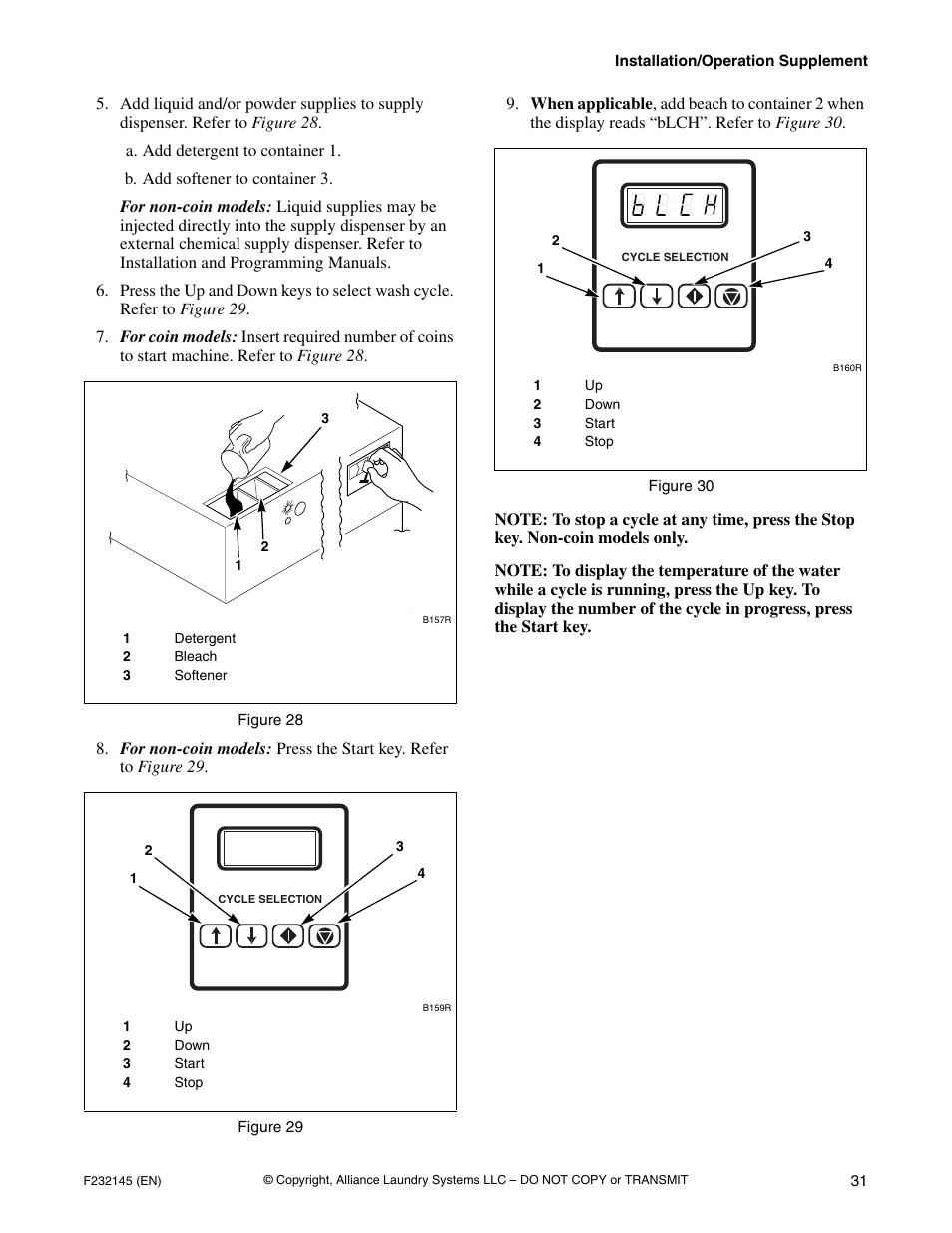 Alliance Laundry Systems Washer-Extractor User Manual | Page 33 / 38