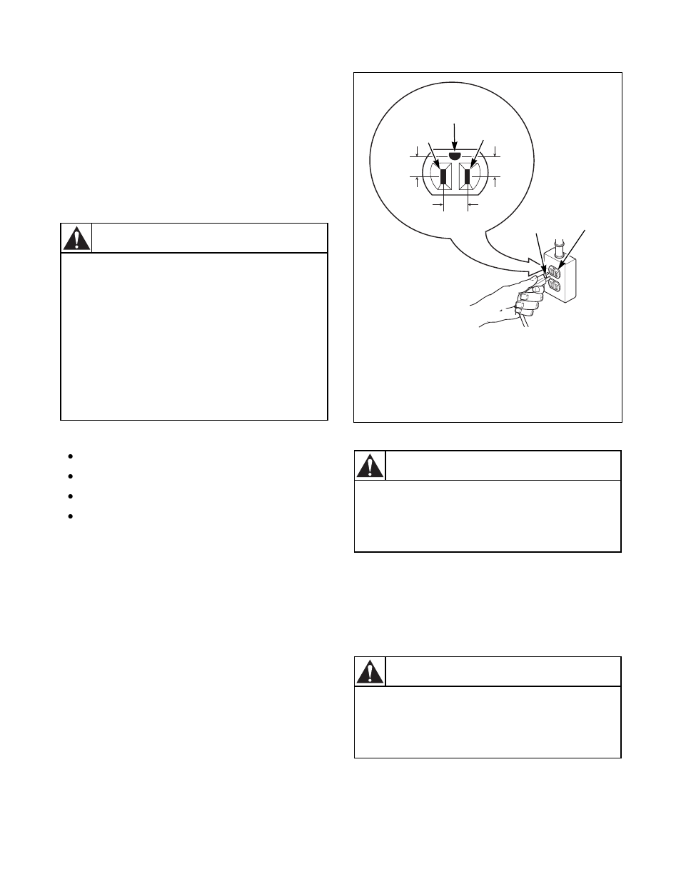 Step 7: connect the washer to electrical power, Warning | Alliance Laundry Systems FLW1527C User Manual | Page 14 / 26