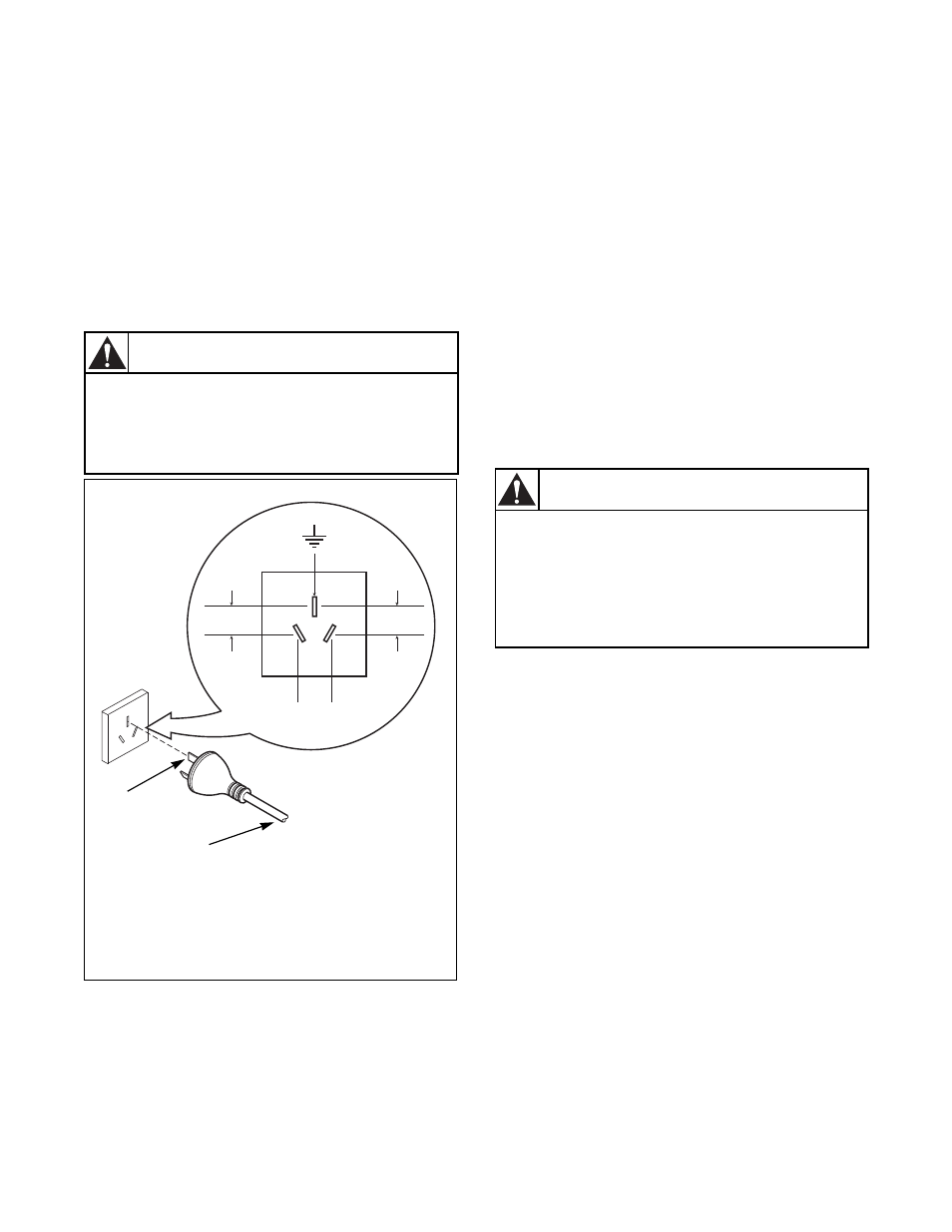 Warning, Earthing instructions | Alliance Laundry Systems FLW1527C User Manual | Page 15 / 26