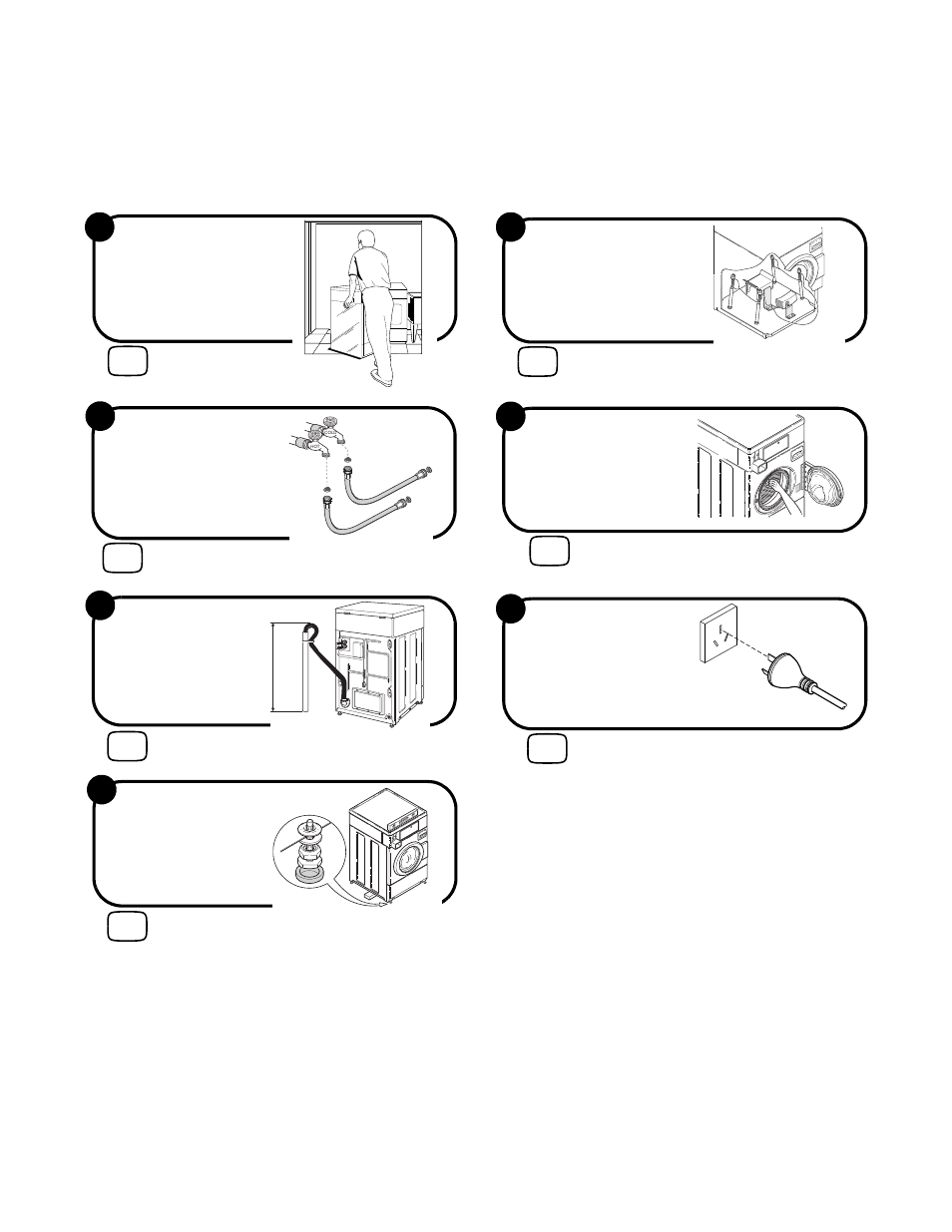 Installer checklist, Fast track for installing the washer | Alliance Laundry Systems FLW1527C User Manual | Page 26 / 26