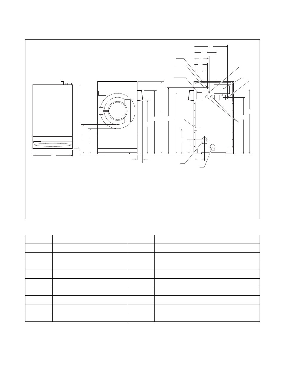 140 pound models | Alliance Laundry Systems PHM1397C User Manual | Page 23 / 48