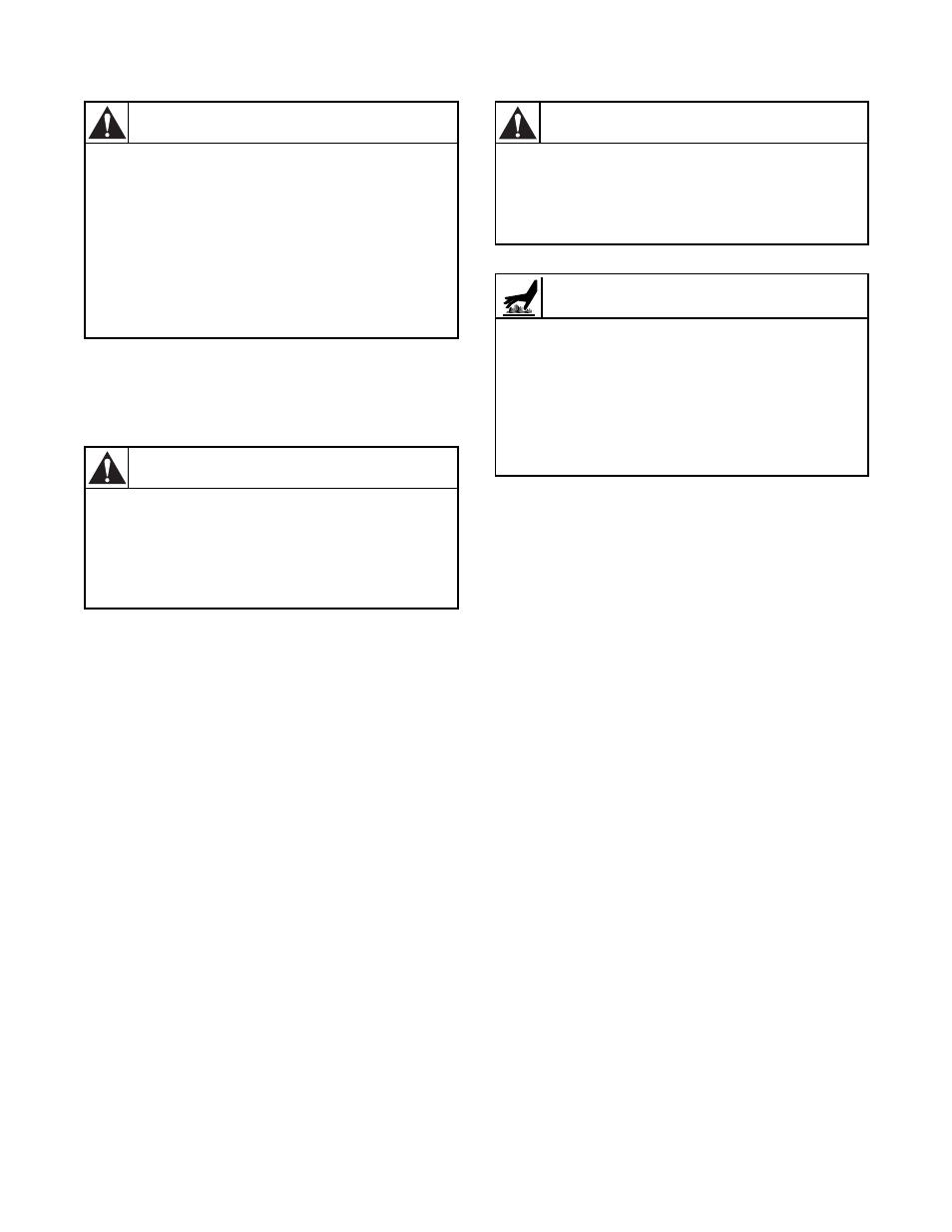 Safety decals, Warning, Caution | Alliance Laundry Systems PHM1397C User Manual | Page 7 / 48