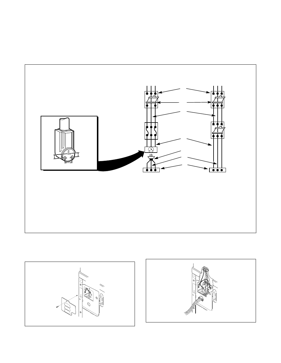 Connecting power cord with three-wire plug | Alliance Laundry Systems DRY684C User Manual | Page 22 / 46