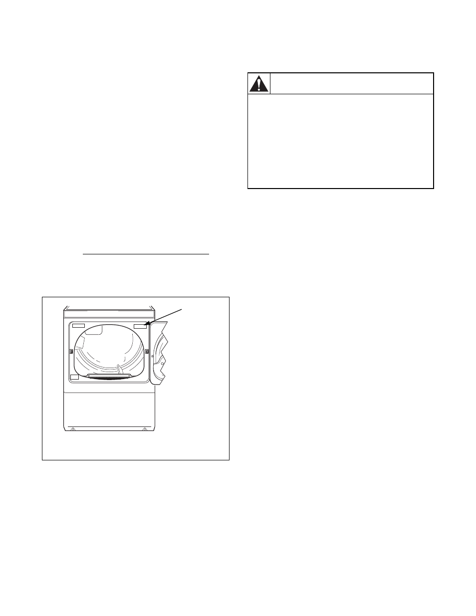 Contact information, Warning | Alliance Laundry Systems DRY684C User Manual | Page 43 / 46