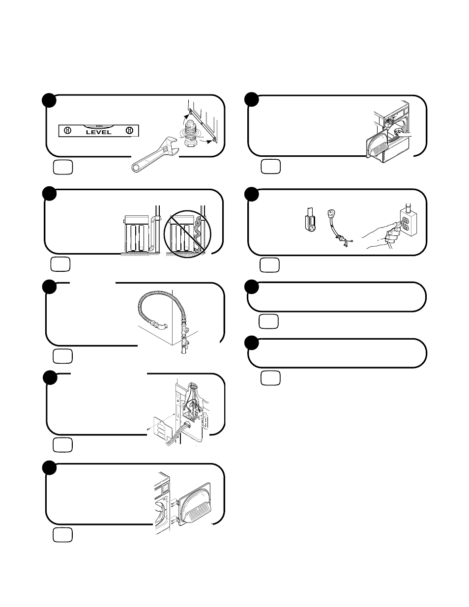 Installer checklist, Fast track for installing the dryer, Refer to the manual for more detailed information) | Check | Alliance Laundry Systems DRY684C User Manual | Page 46 / 46