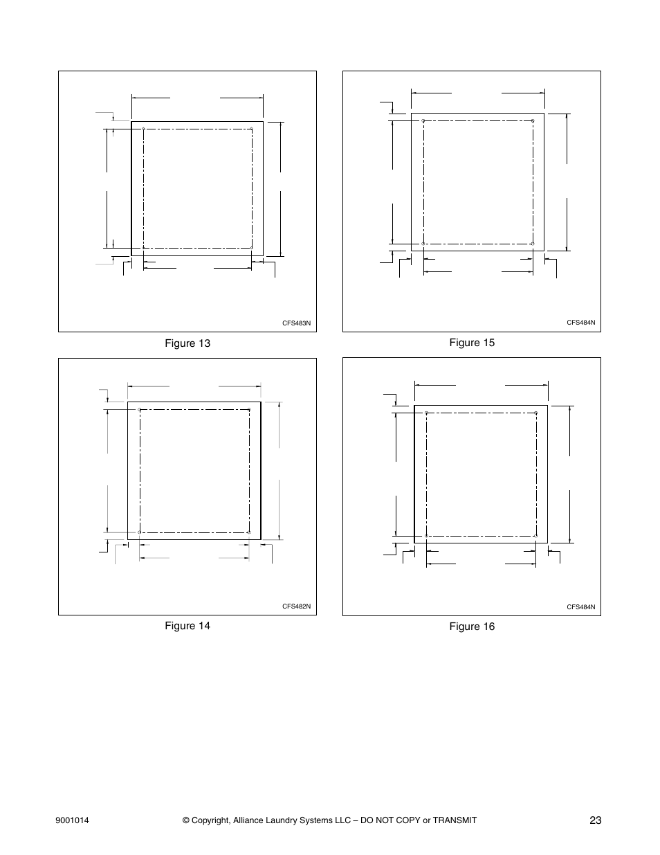 Installation/operation supplement 23, 75 model, 100 model | 135 model, 165 model | Alliance Laundry Systems SW039 User Manual | Page 25 / 30