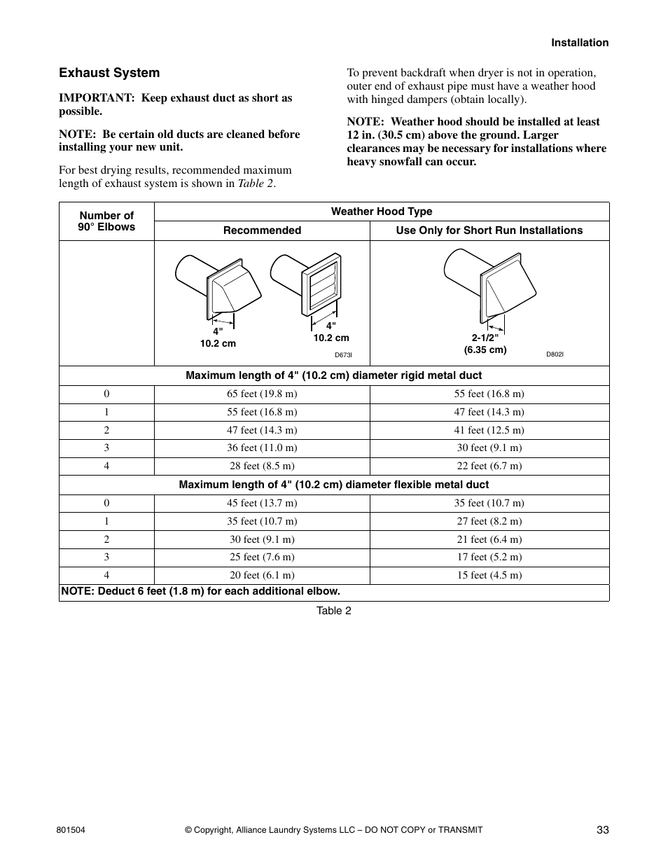 Alliance Laundry Systems Washer/Dryer User Manual | Page 35 / 78