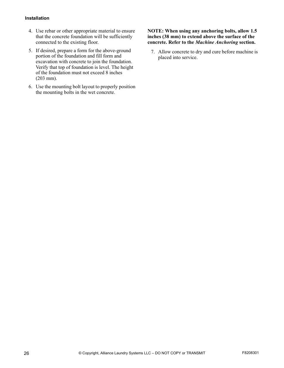 Alliance Laundry Systems CHM1772C User Manual | Page 28 / 60