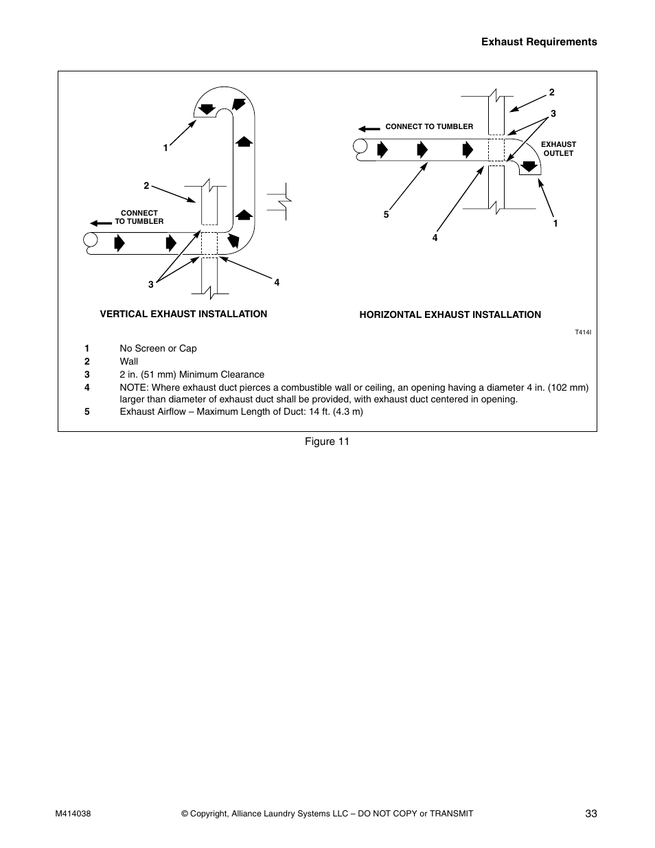 Alliance Laundry Systems T433I User Manual | Page 35 / 116