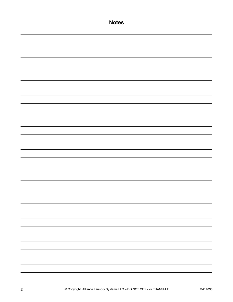 Alliance Laundry Systems T433I User Manual | Page 4 / 116