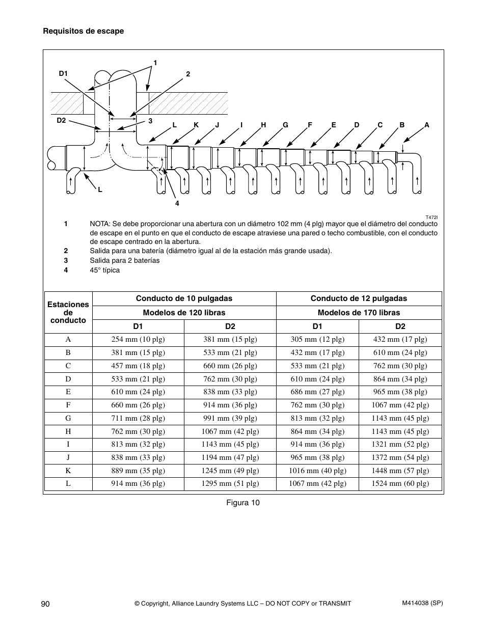 Alliance Laundry Systems T433I User Manual | Page 92 / 116