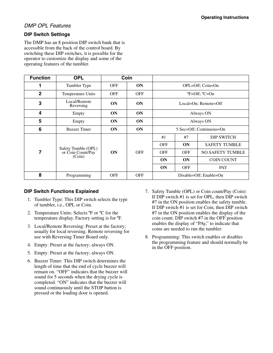 Alliance Laundry Systems Drying Tumblers 50 Pound Capacity 75 Pound Capacity Model Identification Part No. 70400301R3 User Manual | Page 21 / 30