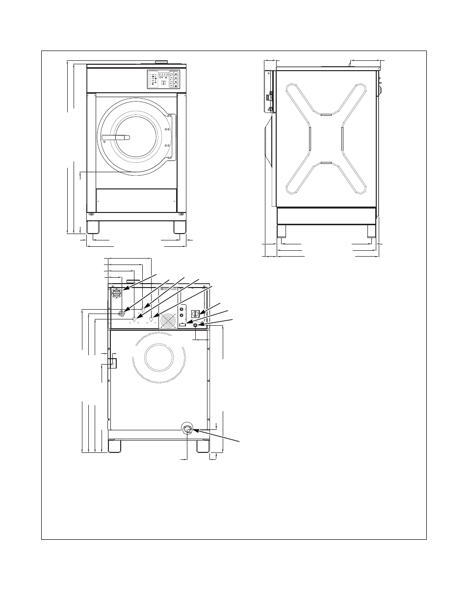 Specifications and dimensions, 14 figure 6 | Alliance Laundry Systems CFD16C User Manual | Page 16 / 29