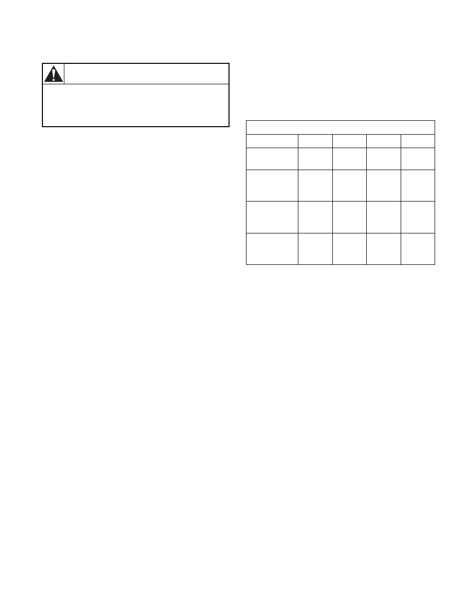 Water connection, Warning | Alliance Laundry Systems CFD16C User Manual | Page 25 / 29