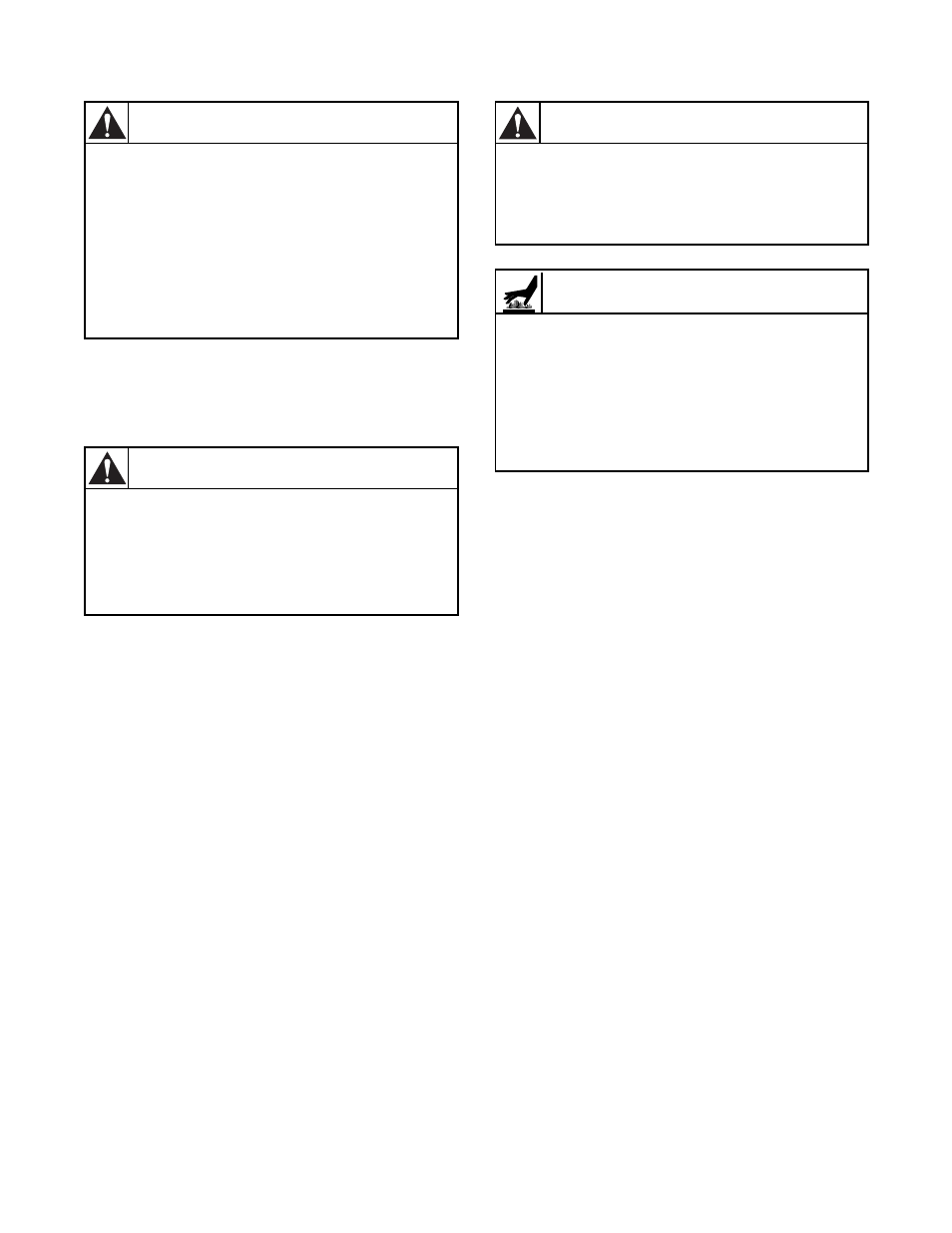 Safety decals, Warning, Caution | Alliance Laundry Systems CFD16C User Manual | Page 9 / 29