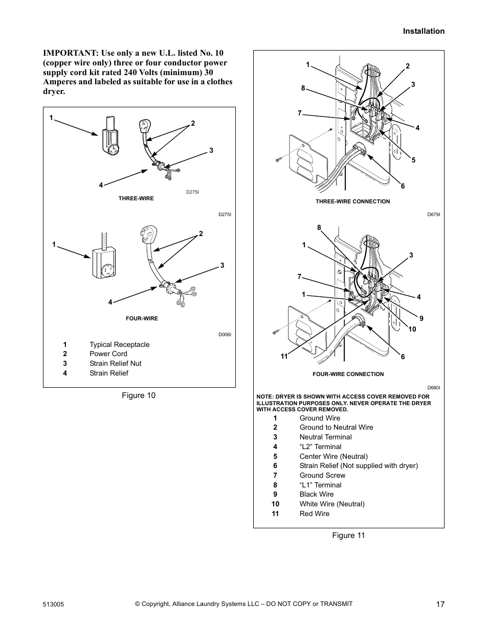 Alliance Laundry Systems DRY710C User Manual | Page 19 / 36