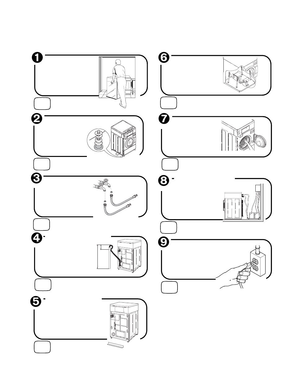 Installer checklist, Fast track for installing the washer | Alliance Laundry Systems FLW1525C User Manual | Page 28 / 28