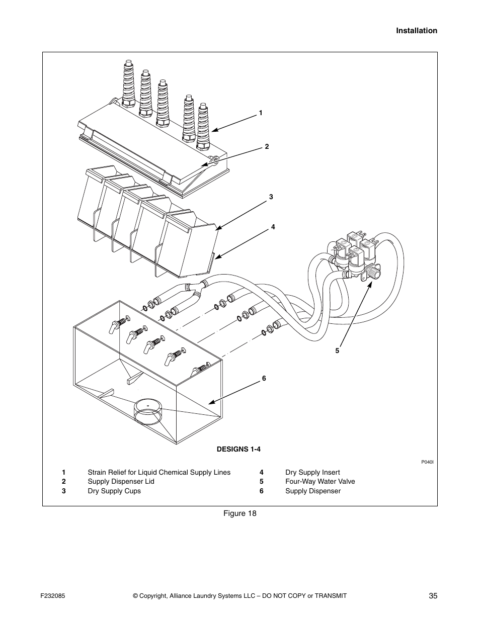 Alliance Laundry Systems UW POCKET HARDMOUNT UW35B2 User Manual | Page 37 / 40