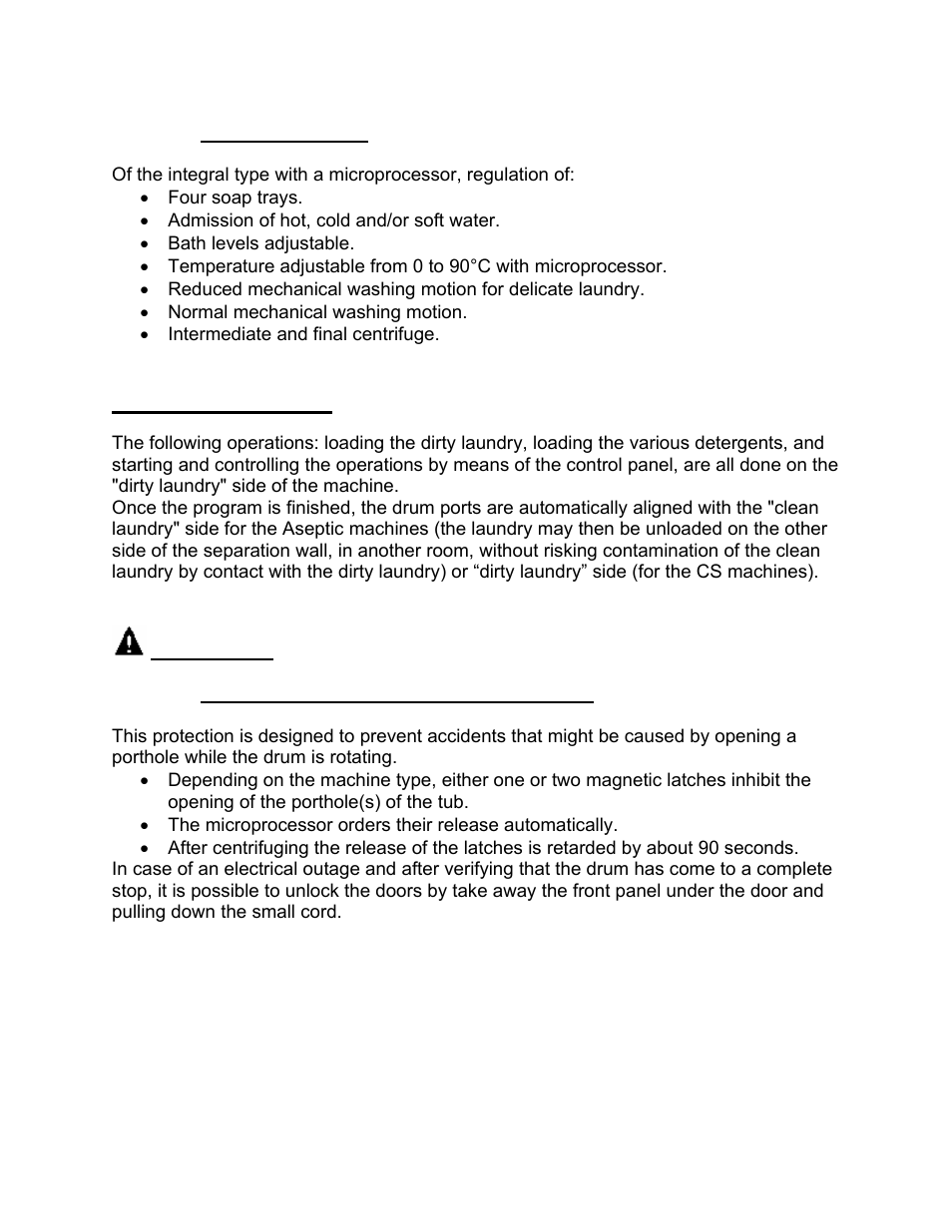 Alliance Laundry Systems CS2000 User Manual | Page 9 / 54