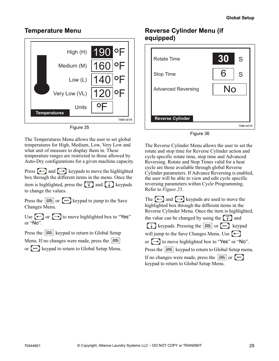 Alliance Laundry Systems TMB1276C User Manual | Page 31 / 48