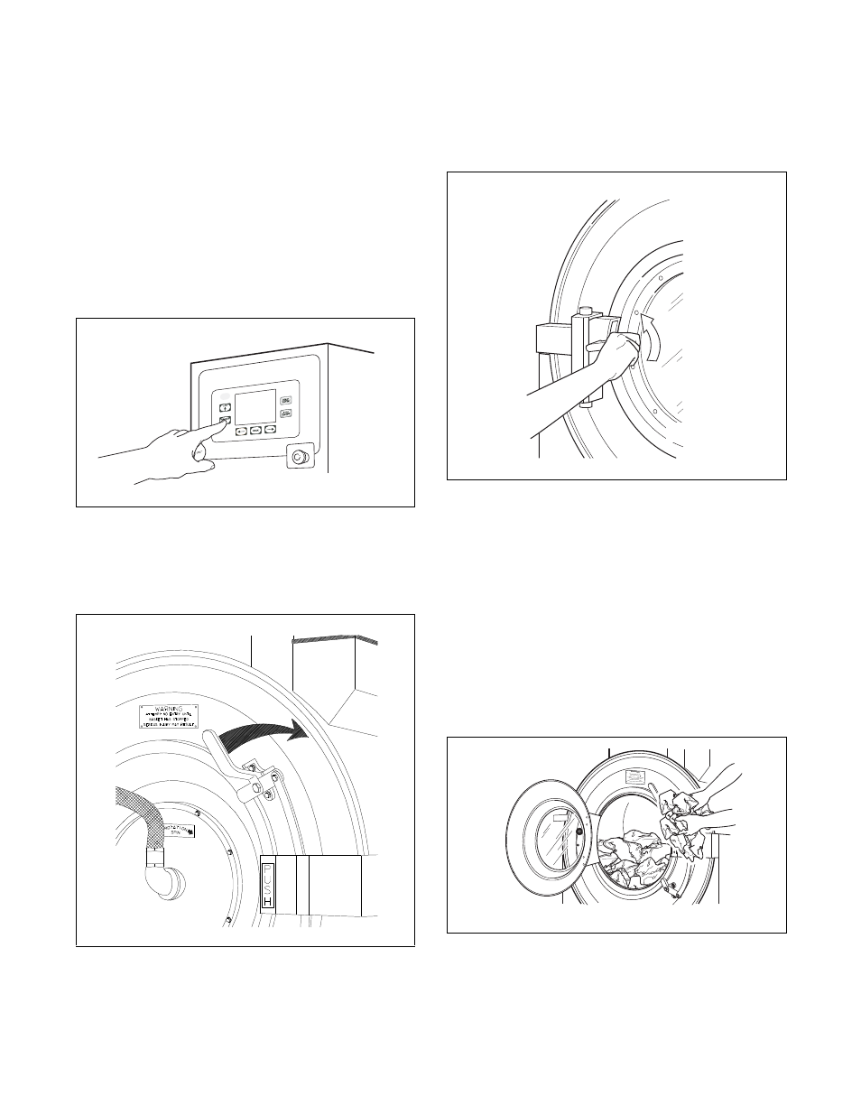 Operation, Uw models with unilinc control | Alliance Laundry Systems Extractors P232156R9 User Manual | Page 31 / 45