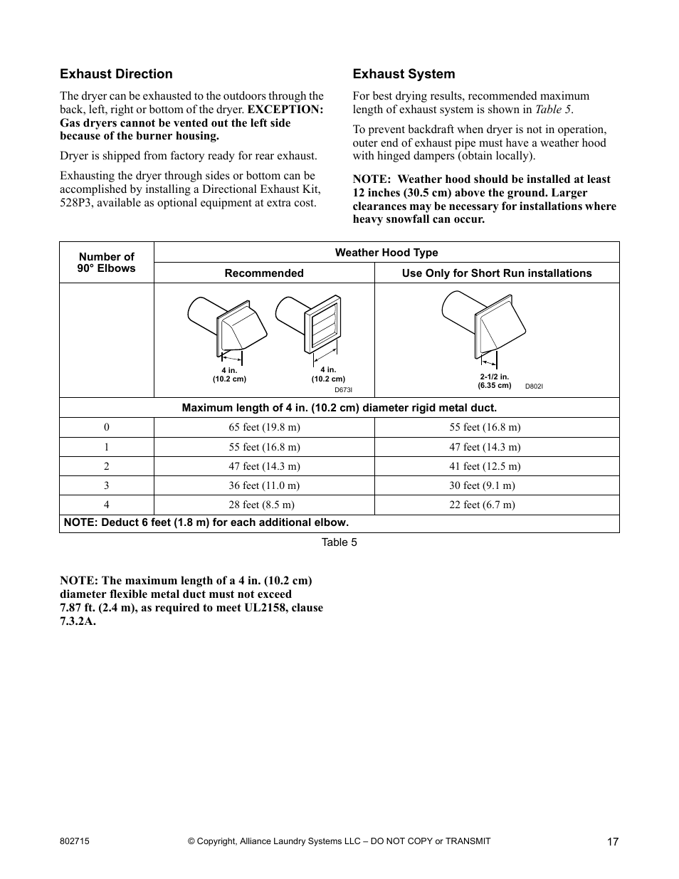 Alliance Laundry Systems Dishwasher User Manual | Page 17 / 24