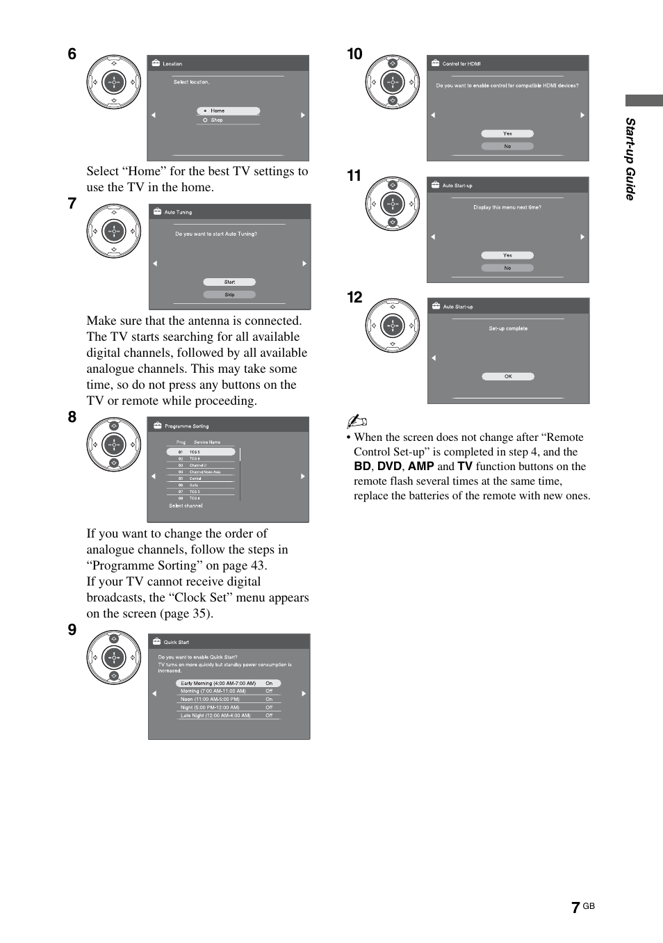 Sony KDL-70X4500 User Manual | Page 7 / 108