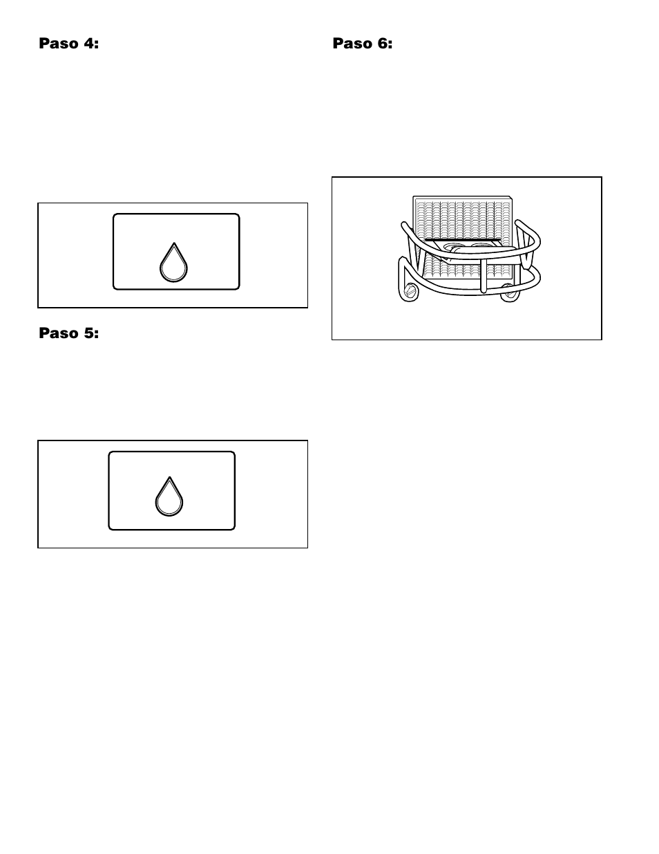 Paso 5: ajuste el selector de tela, Paso 6: deposite la(s) moneda(s) | Alliance Laundry Systems H236I User Manual | Page 42 / 52