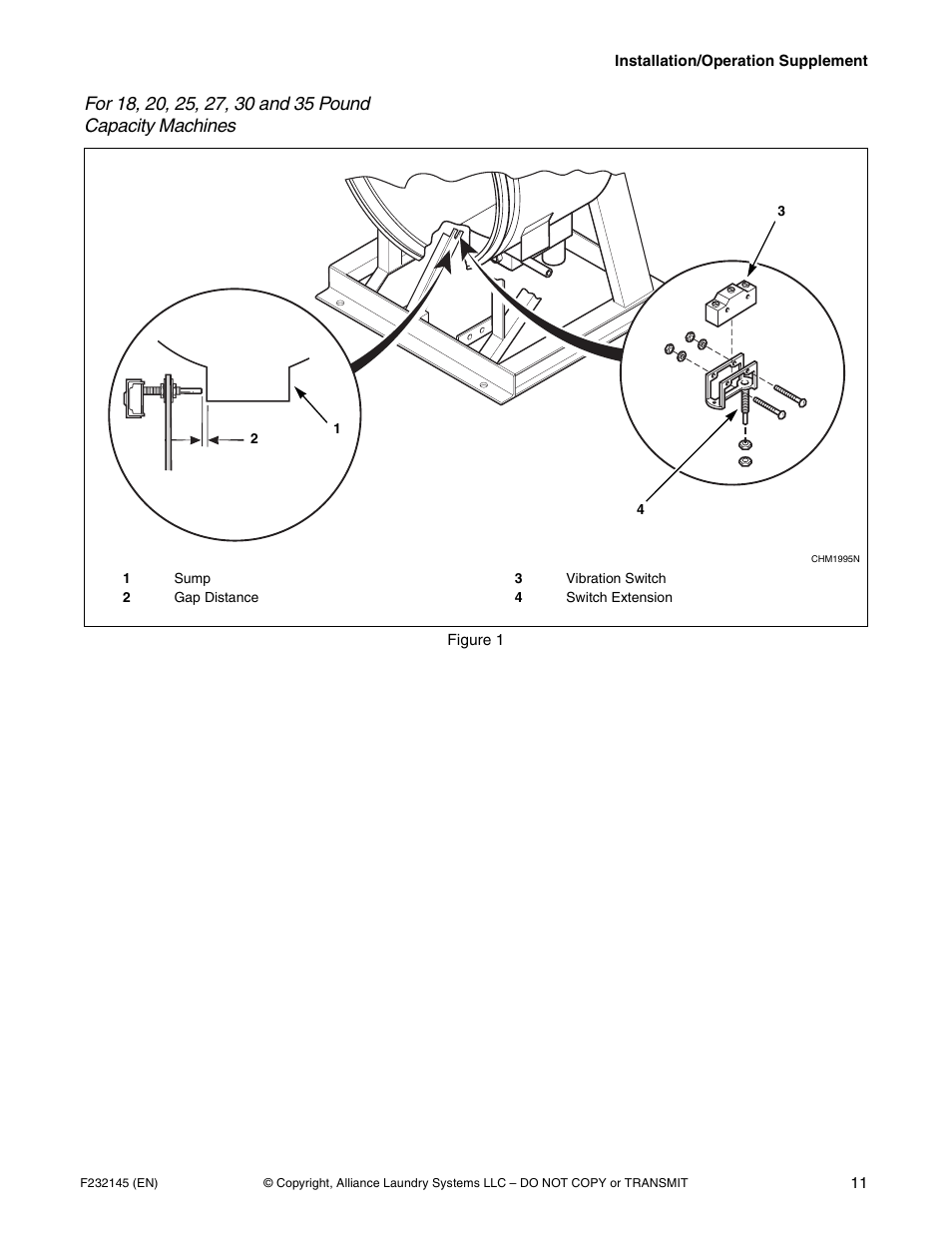 Alliance Laundry Systems CHM166C User Manual | Page 13 / 38