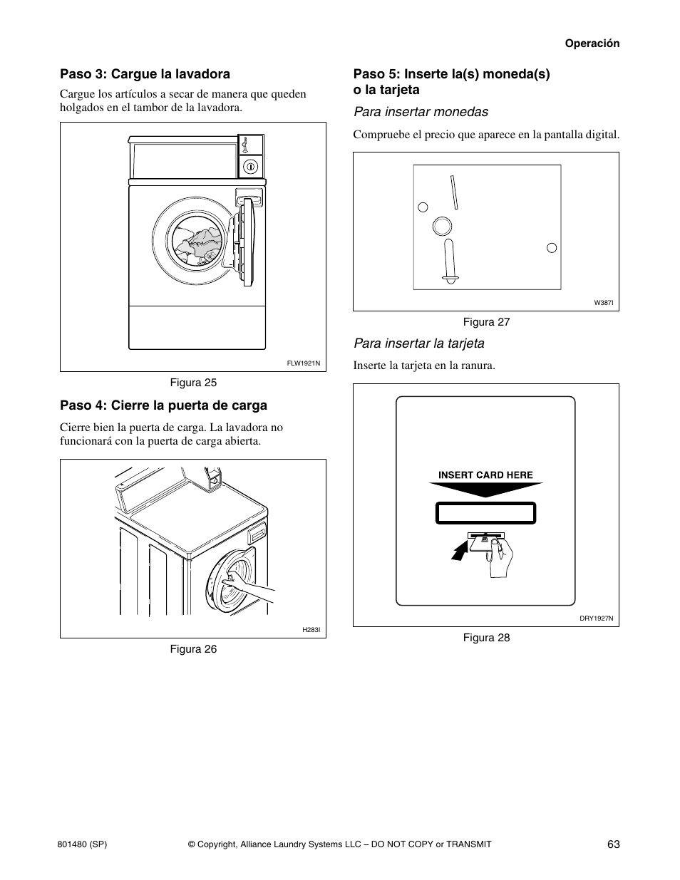 Alliance Laundry Systems H264I User Manual | Page 65 / 76