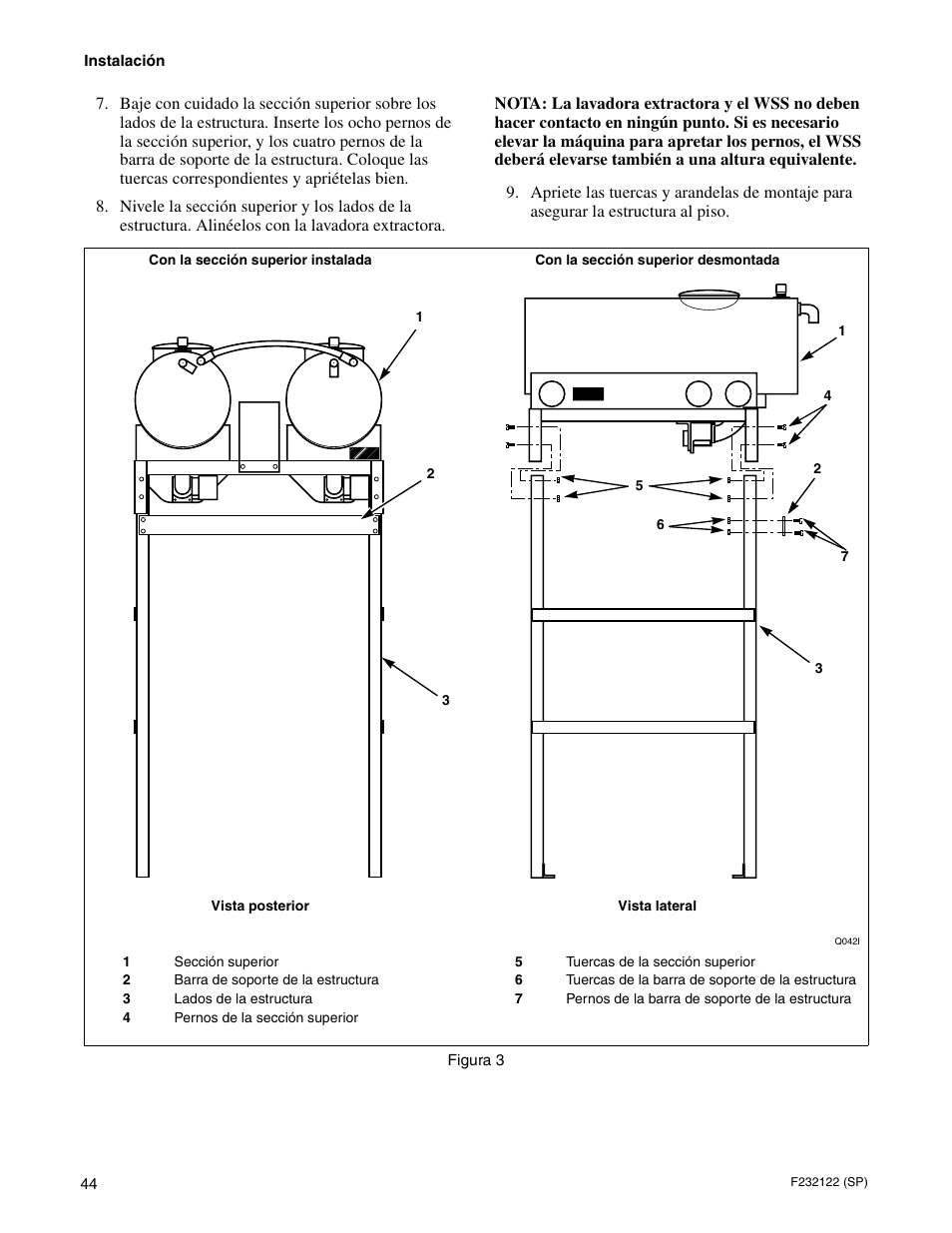 Alliance Laundry Systems F232122R3 User Manual | Page 46 / 64