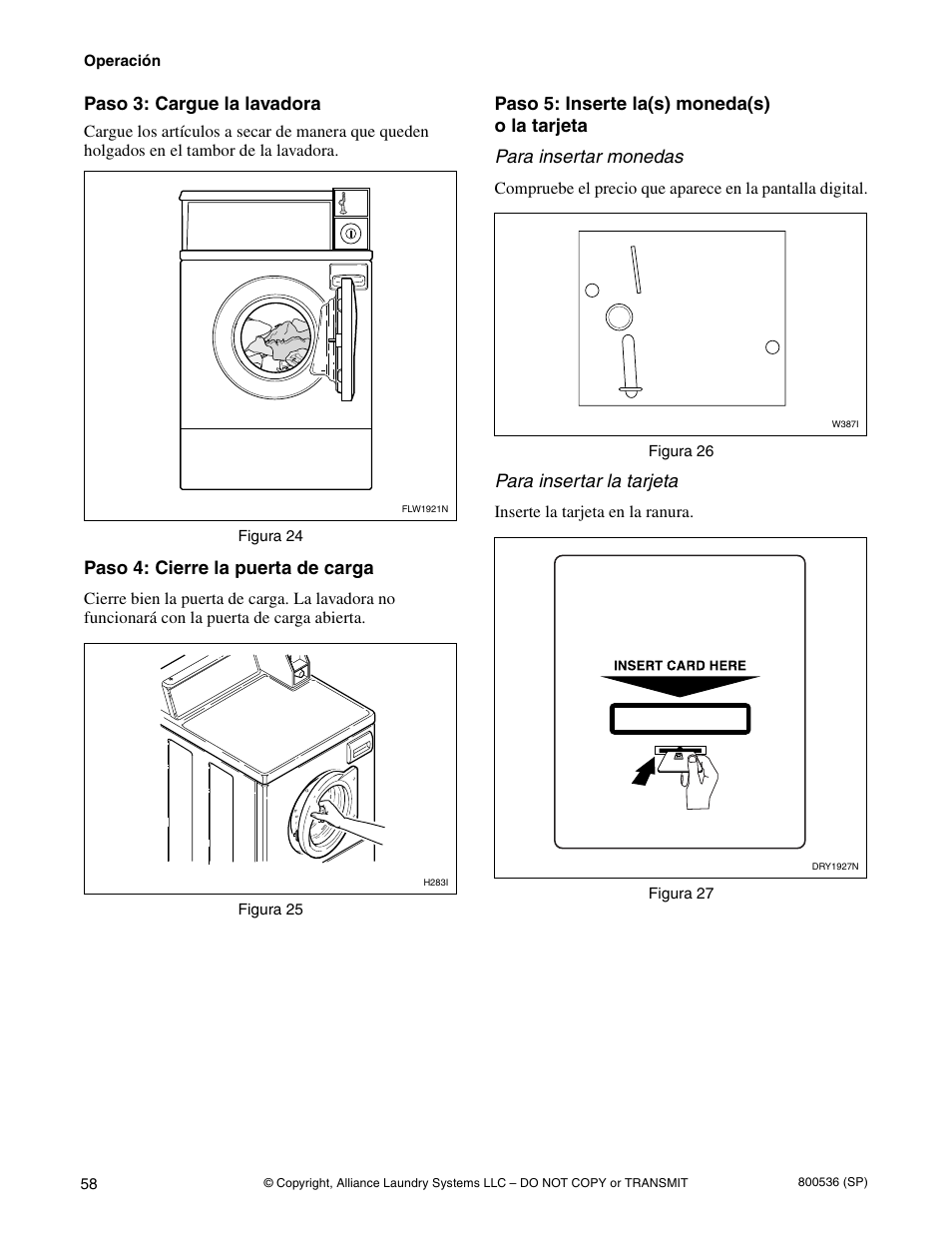 Alliance Laundry Systems H2641 User Manual | Page 60 / 70