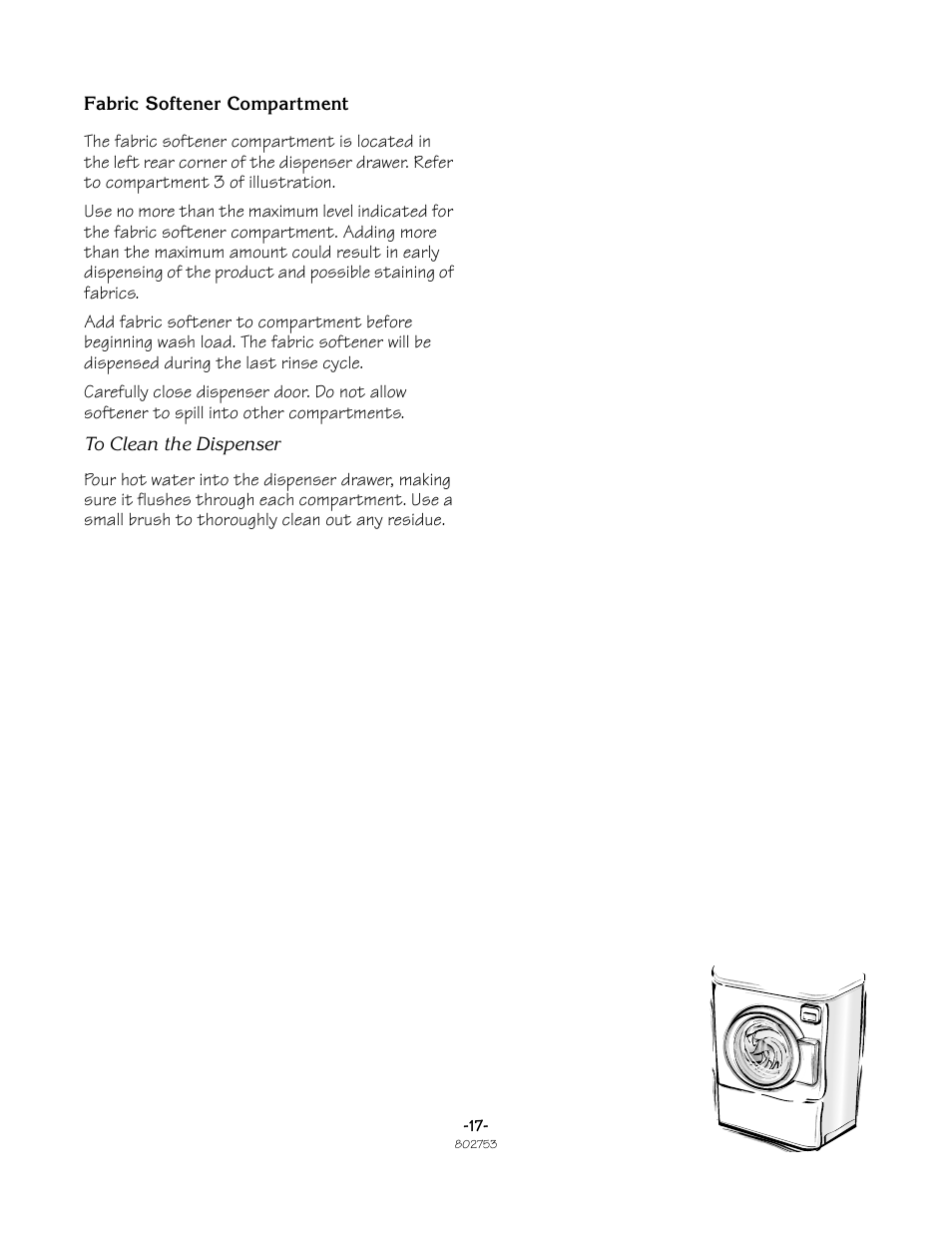 Alliance Laundry Systems Frontload Washer User Manual | Page 17 / 31