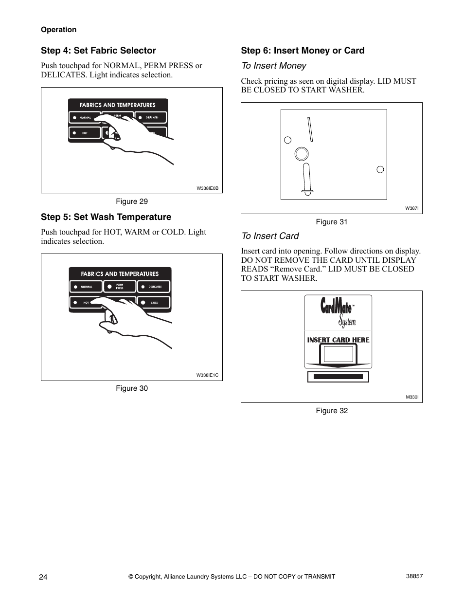 Alliance Laundry Systems W446I User Manual | Page 26 / 40
