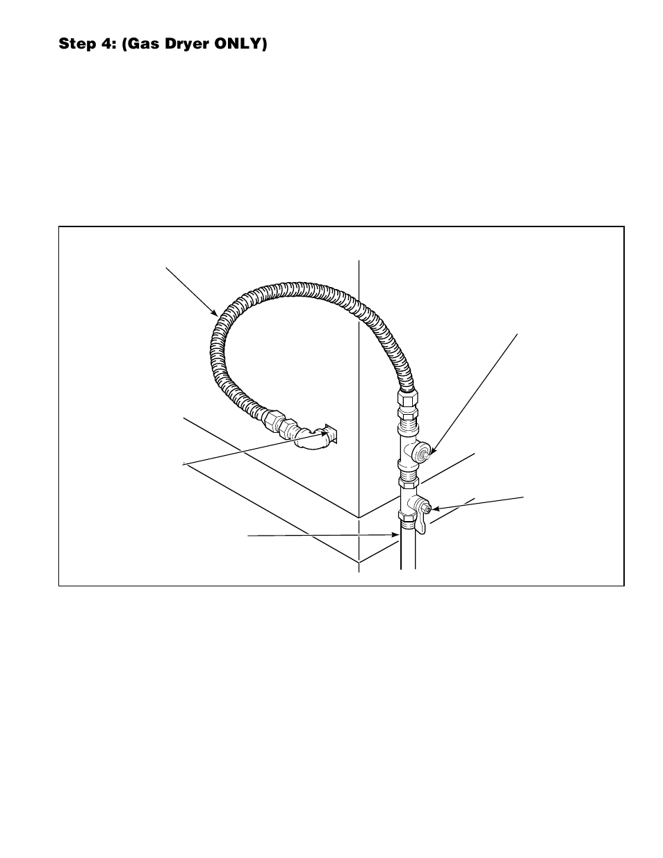 Step 4: (gas dryer only) connect gas supply pipe | Alliance Laundry Systems H242I User Manual | Page 13 / 114