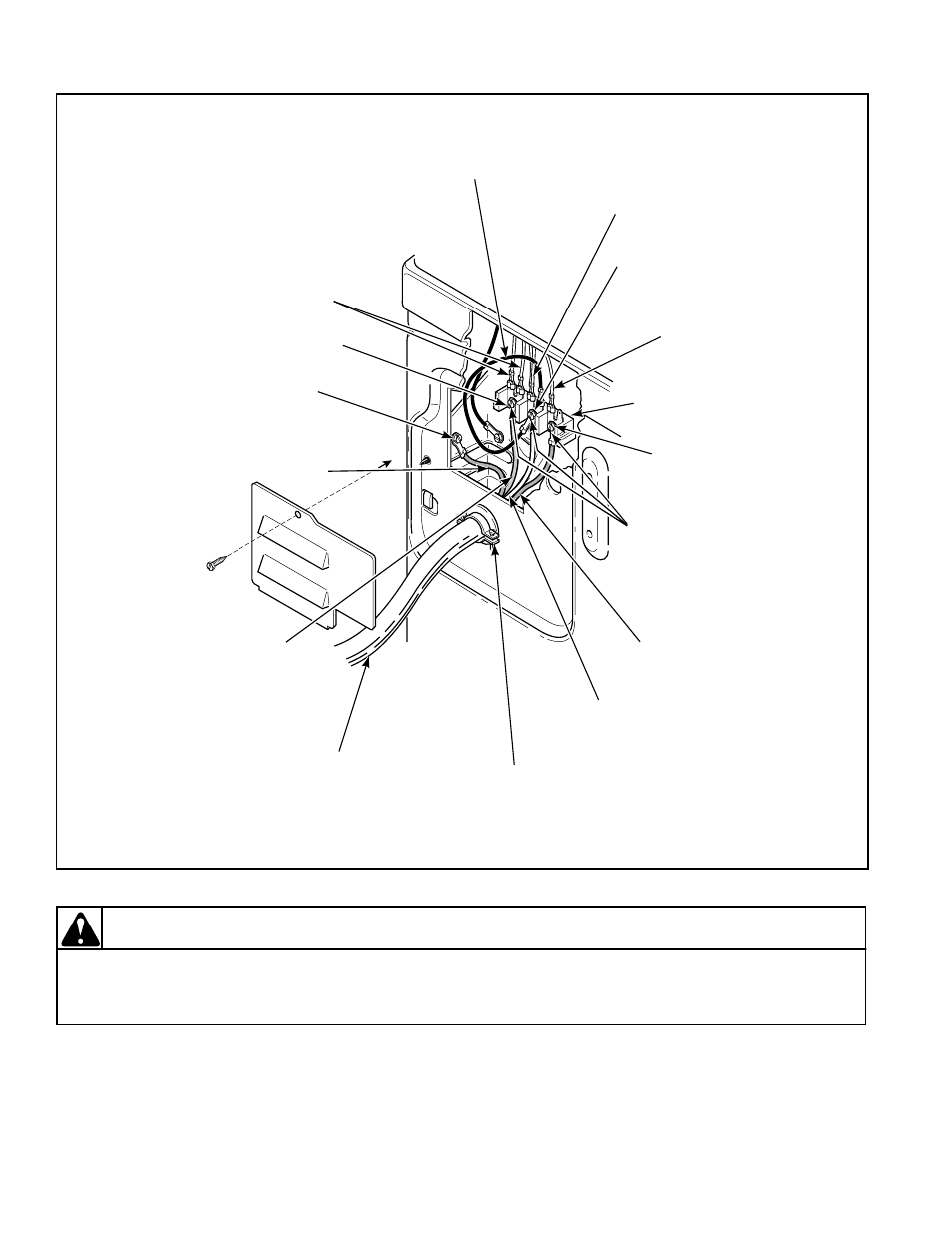 Advertencia, Conexión de cuatro conductores | Alliance Laundry Systems H242I User Manual | Page 82 / 114