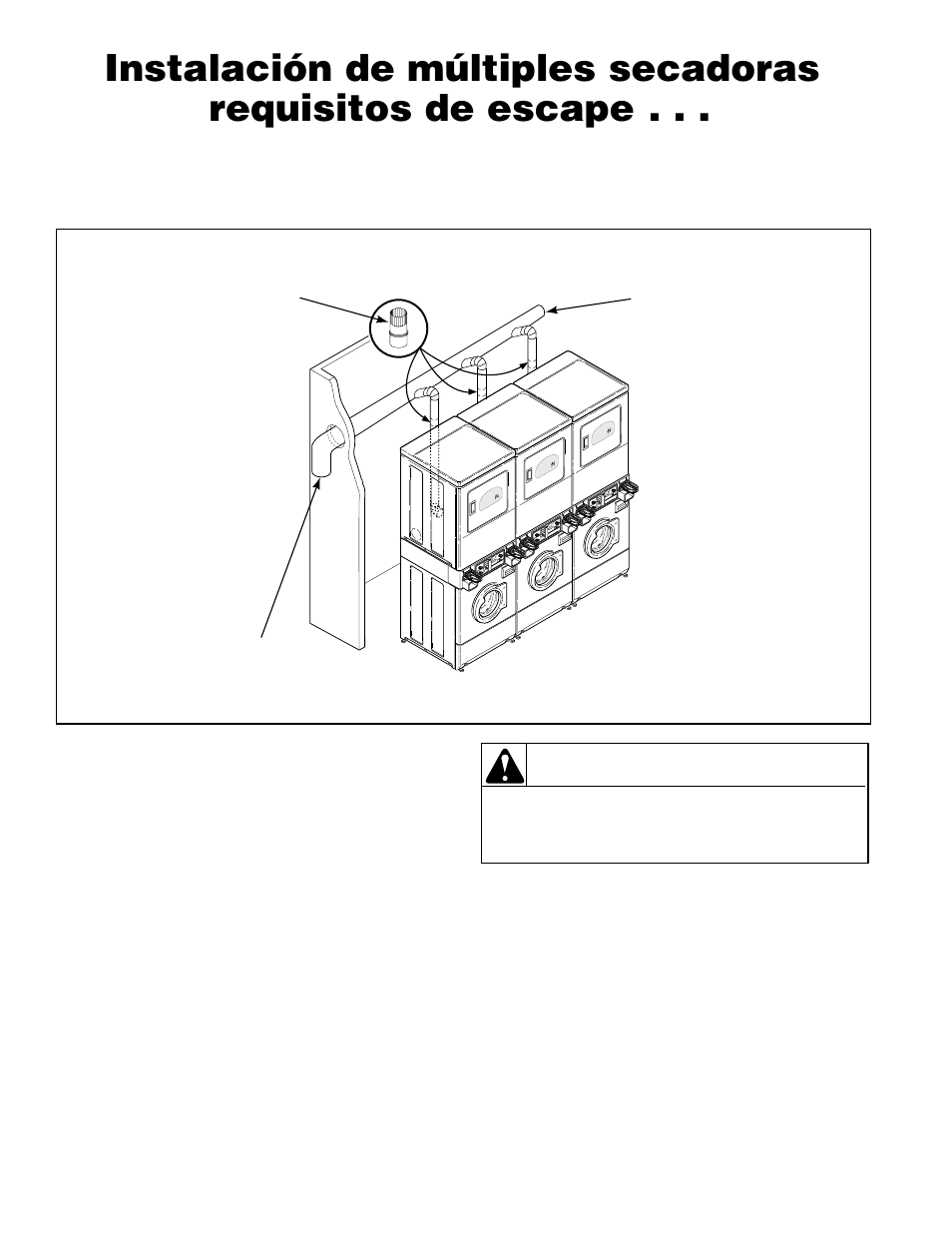 Advertencia | Alliance Laundry Systems H242I User Manual | Page 90 / 114