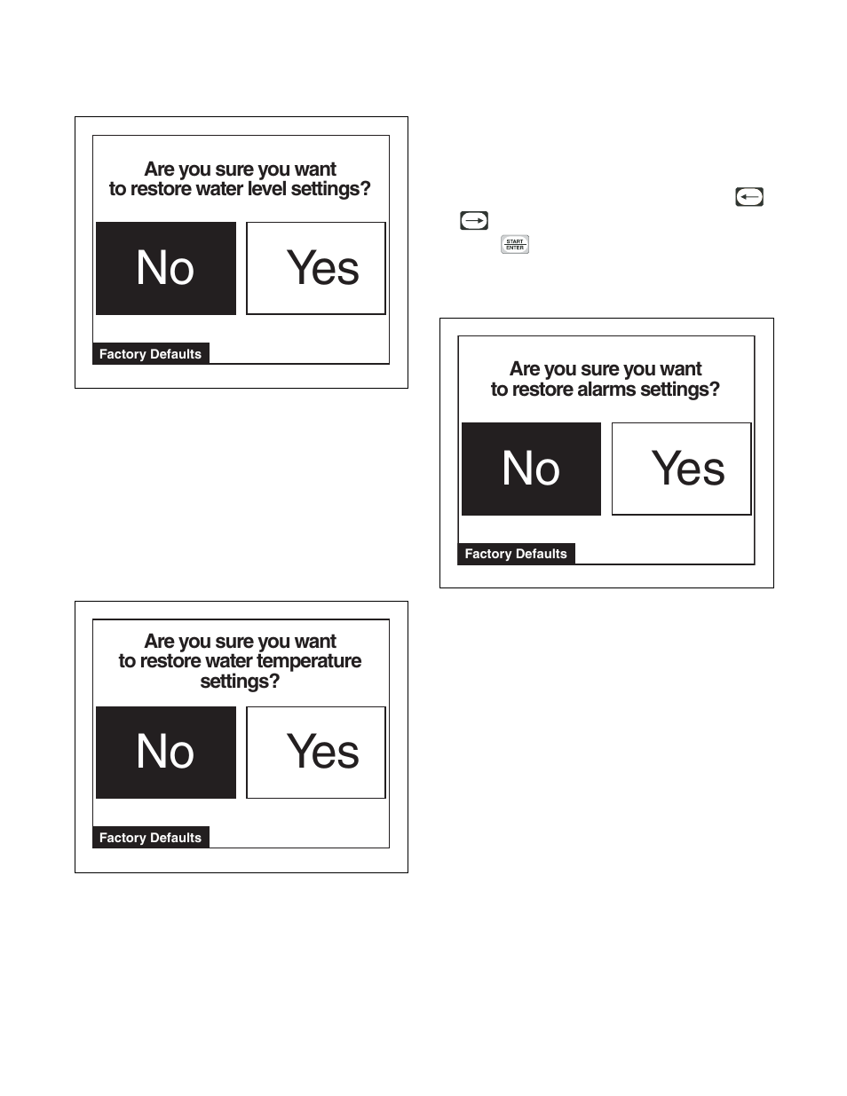 Yes no | Alliance Laundry Systems PHM1401C User Manual | Page 48 / 82
