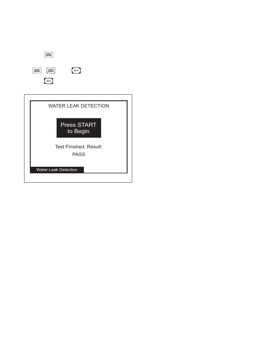 Water leak detection diagnostic | Alliance Laundry Systems PHM1401C User Manual | Page 56 / 82